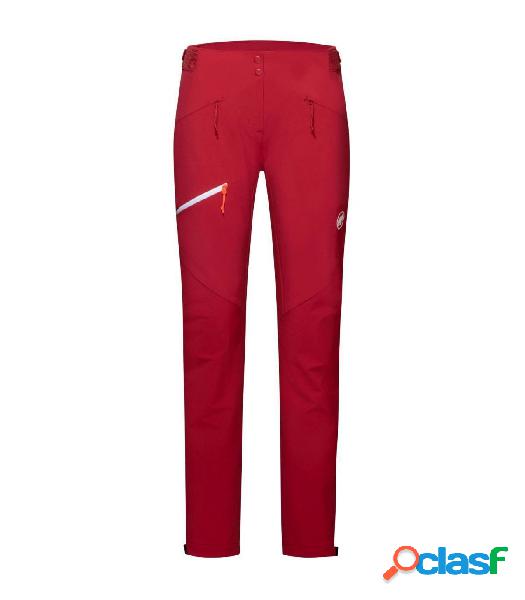 PANTALONES MAMMUT COURMAYEUR SO MUJER BLOOD RED 34