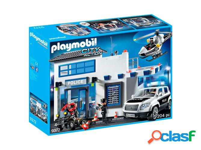 PLAYMOBIL City Action: Mega Juego de Policía - 9372 (Edad