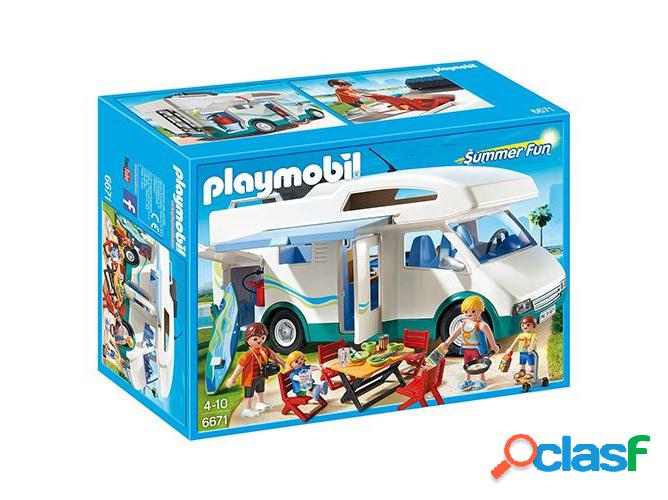 PLAYMOBIL Summer Fun: Caravana de verano - 6671 (Edad