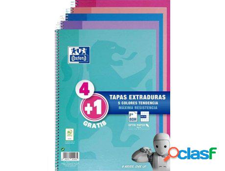 Pack de 5 Cuarderno OXFORD (Cuadriculado)