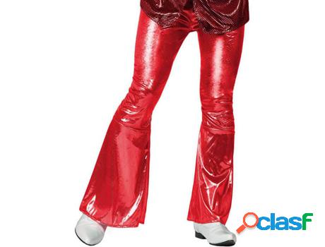Pantalón DISFRAZZES Disco Rojo (Talla: S)