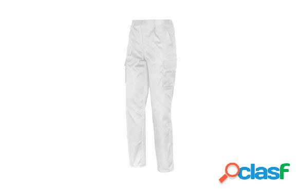 Pantalon Multibolsillos 195 Gr Euromix Issa T Xxl Blanco