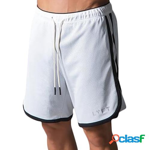 Pantalones cortos deportivos para hombre Bolsillos de secado