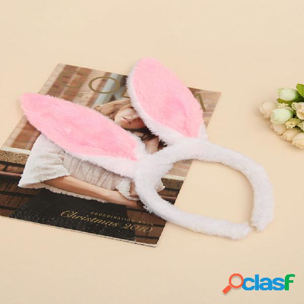 Pascua Mujer Cabello Accesorios Tocado de orejas de conejo
