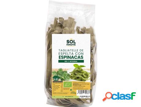 Pasta Tagliatelle de Espelta Integral con Espinacas Bio SOL