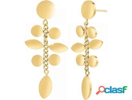 Pendientes SC_BOHEME (Acero - Dorado - 43mm)