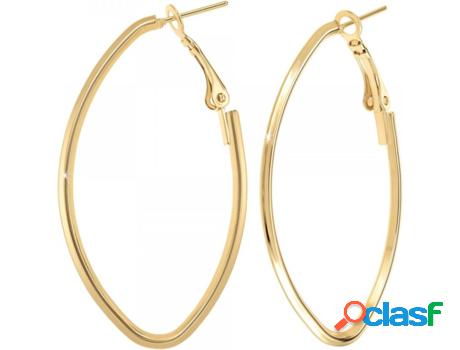 Pendientes SC_BOHEME (Acero - Dorado - 51mm x 2mm)