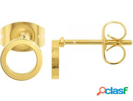 Pendientes SC_BOHEME (Acero - Dorado - L 6mm)