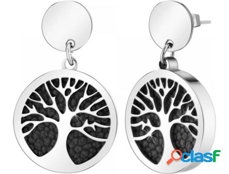 Pendientes SC_CRYSTAL (Acero - 18x18mm)