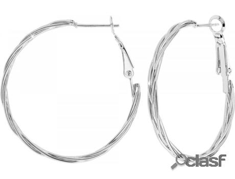 Pendientes SC_CRYSTAL (Acero - 35mm x 3mm)