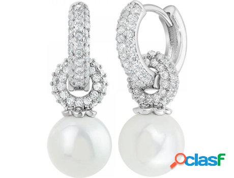 Pendientes SC_CRYSTAL Zirconia (Acero - 28mm x 15mm)