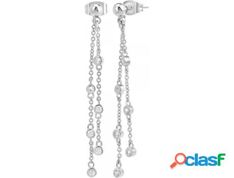 Pendientes SC_CRYSTAL Zirconia (bañado a rodio - 50mm)