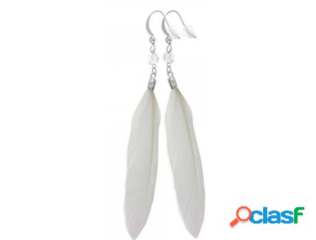 Pendientes SC_CRYSTAL (bañado a rodio - Blanco - 7cm)