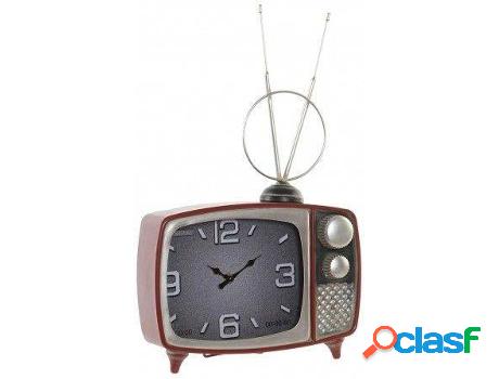 Pie HOGAR Y MÁS Sobre Televisión Vintage Decorativo Sobre