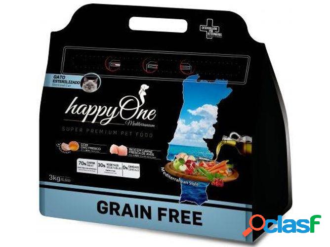 Pienso para Gatos HAPPY ONE Mediterraneum (3Kg - Seco -