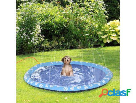 Piscinas de Perros PAWHUT D01-032BU (Blue - 150 cm -