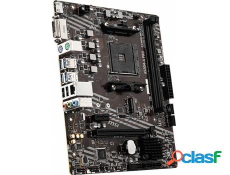 Placa Base MSI A520M-A Pro (Socket Zócalo AM4 - AMD A520 -