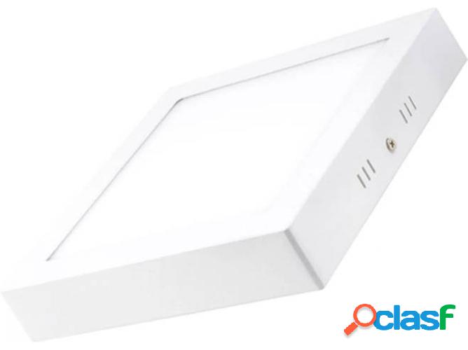 Plafón LED Quadrado SMARTFY (18W - Wifi - Blanco)