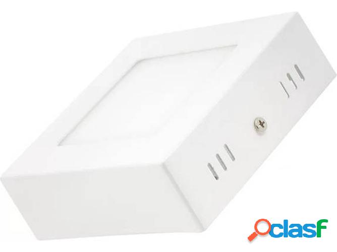 Plafón LED Quadrado SMARTFY (6W - Wifi - Blanco)