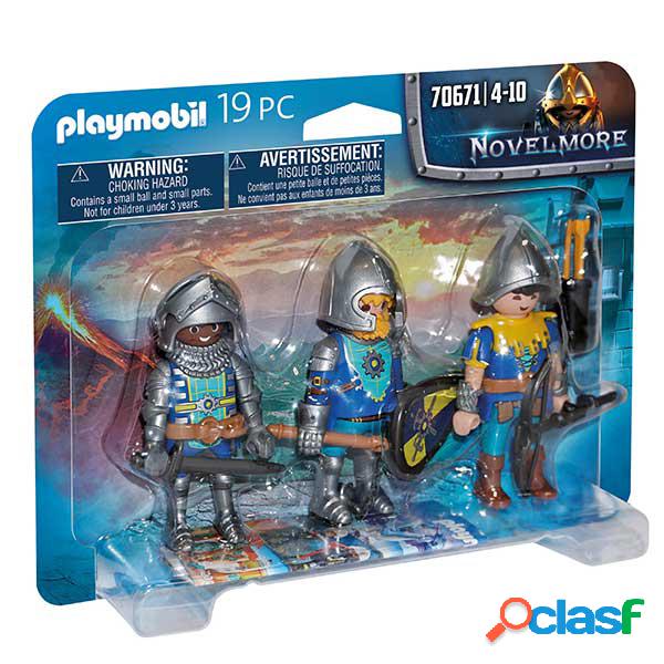 Playmobil 70671 Set de 3 Caballeros de Novelmore