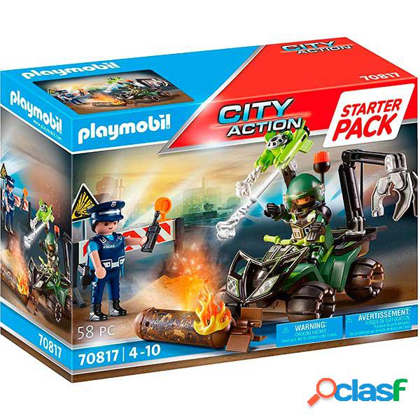 Playmobil 70817: Starter Pack Polic?a Entrenamiento