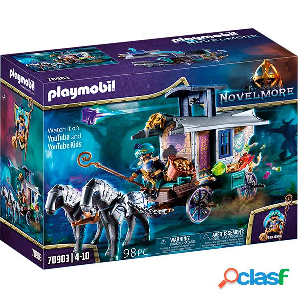 Playmobil 70903 Violet Vale - Carruaje de Mercaderes