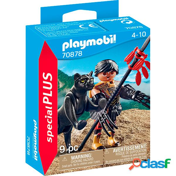 Playmobil Special Plus 70878 Guerrero con Pantera