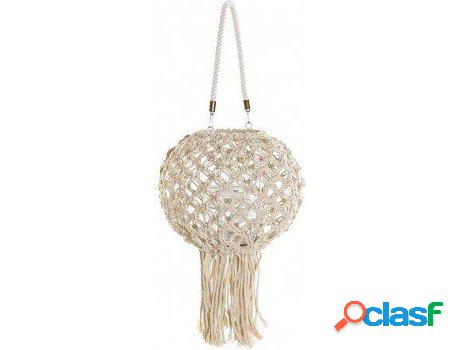 Portavela HOGAR Y MÁS Boho Sisal (algodón cristal)