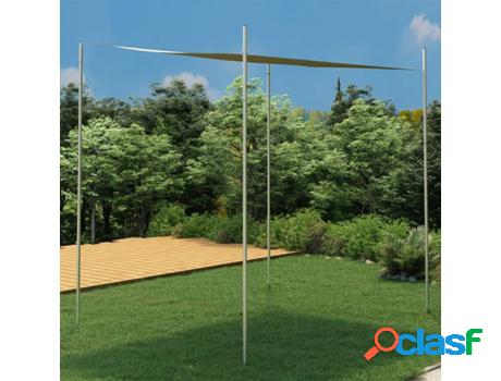 Poste para Toldo de Camping VIDAXL Estilo vela (400 cm -