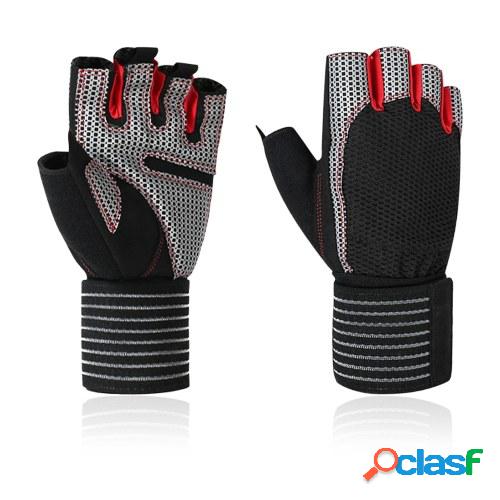 Protección de muñeca completa Guantes de fitness Guantes