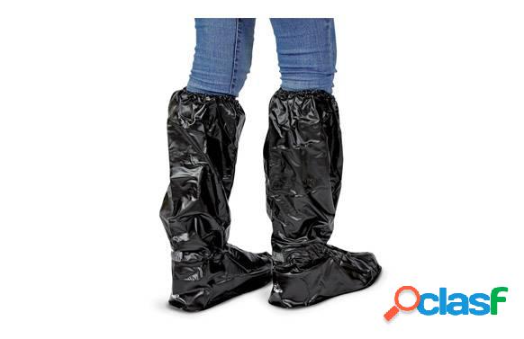 Protector de calzado impermeable 50 cm. negro tamaño "s"