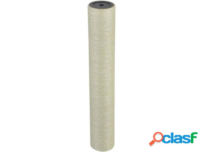 Puesto Rascador para Gatos VIDAXL Beige (8x50cmx10 mm)