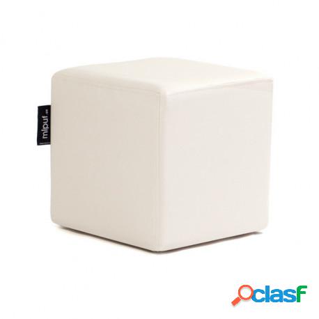 Puff Cuadrado Cube 40x40 - Polipiel Beige