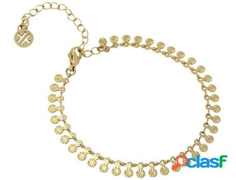 Pulsera ANARTXY Round Dot Chain (Acero Inoxidable - Dorado -