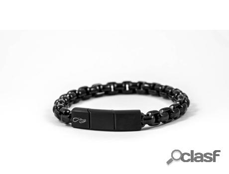 Pulsera CAYMLINE Black Dal Hombre (Acero - Negro -