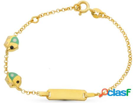 Pulsera FALOMIR (Oro - Dorado - 15.5 cm)