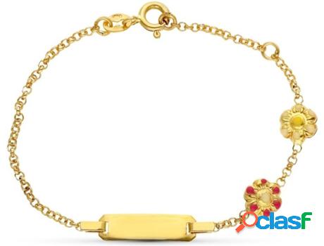 Pulsera FALOMIR (Oro - Dorado - 15.5 cm)