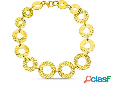 Pulsera FALOMIR (Oro - Dorado - 18 cm)