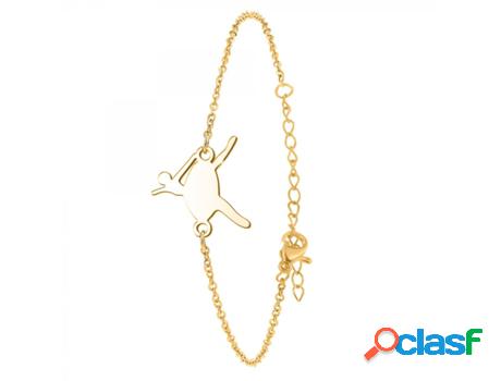 Pulsera SC_BOHEME (Acero - Dorado - 16cm)