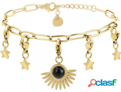 Pulsera SC_BOHEME (Acero - Dorado - 18 cm)