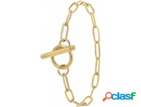 Pulsera SC_BOHEME (Acero - Dorado - 18cm)