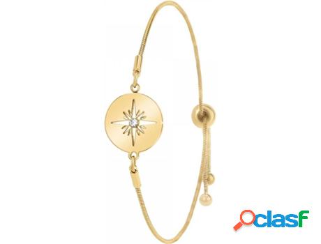 Pulsera SC_BOHEME (Acero - Dorado - ajustable jusqu&apos;à