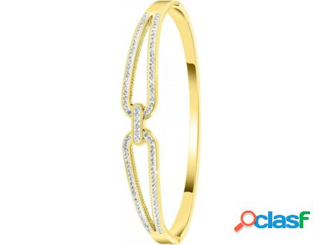 Pulsera SC_BOHEME Cristales (Acero - Dorado - 60mm)