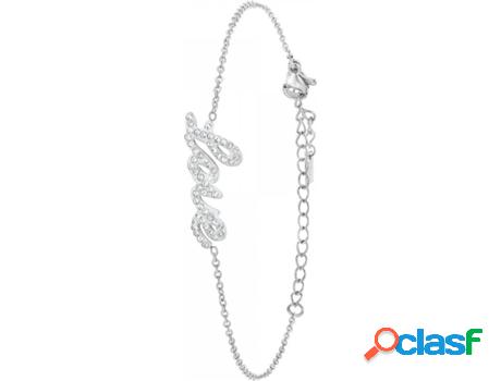 Pulsera SC_CRYSTAL Cristales (Acero - 18cm)