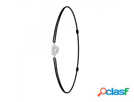 Pulsera SC_CRYSTAL Cristales (bañado a rodio - Negro -