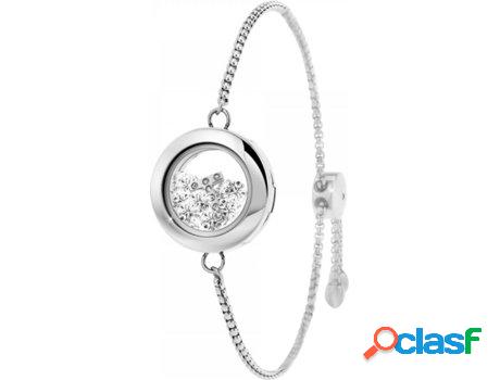 Pulsera SC_CRYSTAL Letra (Acero - de 15 à 23cm)