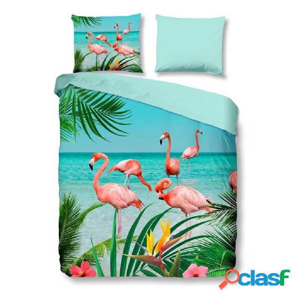 Pure Funda de edredón FLAMINGO 240x200/220 cm