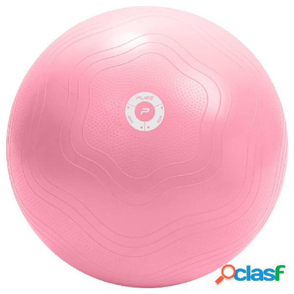 Pure2Improve Pelota de ejercicio rosa 65 cm