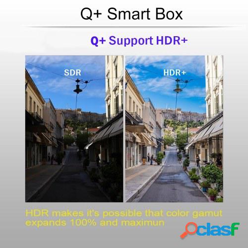 Q Plus Smart TV Box Android 9.0 Allwinner H6 4GB / 32GB 6K
