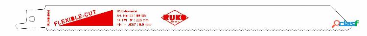 RUKO 33189165 - Pack de 5 sierras de sable acero de corte